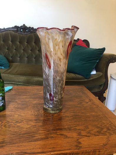 art deco style vase