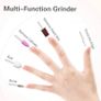 Manicure Pedicure Nail Files Set, Manicure Drill Set, 5 in 1 Portable Nail File Drill System for Salon-Quality Care of Hands and Feet at Home, Battery Powered (FREE POSTAGE) Image 2