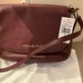 Michael Kors Bedford Convertible Merlot  Leather Bag Image 7