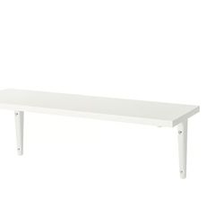 X8 BURHULT IKEA wall shelf with brackets