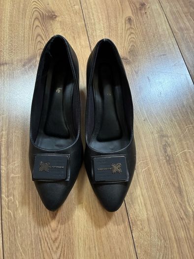 Black Block Heels