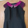 Daisy May Black/Cerise  Pink Collar  with Diamonds. S.14 Image 2