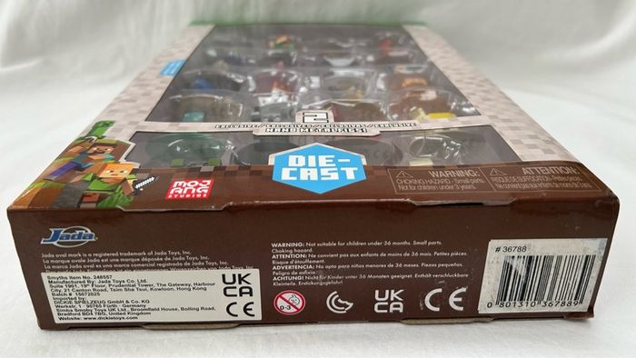 Jada Minecraft Nano Metalfigs Series 14 Die Cast Figures 18-pack - Boxed.