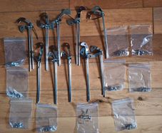 10x New Side-pull Brake Rods Sets + 10x Side-pull Spring Sets