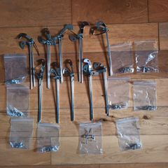 10x New Side-pull Brake Rods Sets + 10x Side-pull Spring Sets