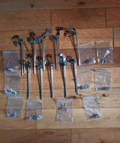 10x New Side-pull Brake Rods Sets + 10x Side-pull Spring Sets