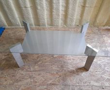 glass coffee table