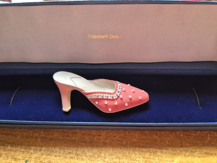 Vintage Shoe Brooch