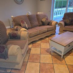3 Seater Sofa and 2 Armchairs