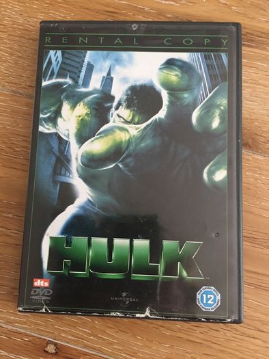 Action DVD's Hulk, Spider-Man 2, Fantastic 4