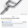 Solid Steel Gym Weightlifting Bars, CHEAP!!! Image 2