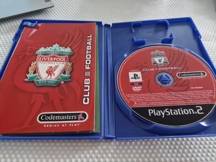 Liverpool FC Club Football PlayStation2 Ps2 Games Original