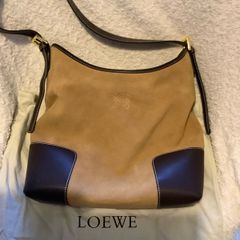 Loewe shoulder bag / suede leather/ new