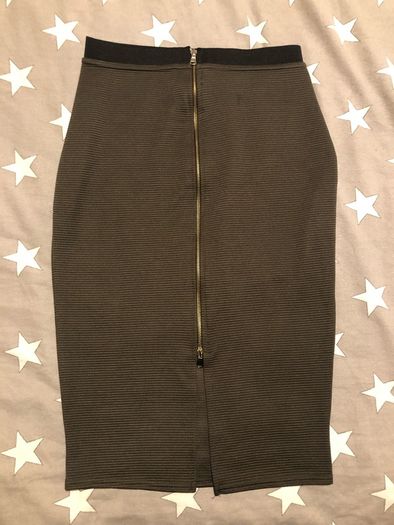 River Island skirt with zip detail