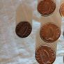 old irish pennies Image 7