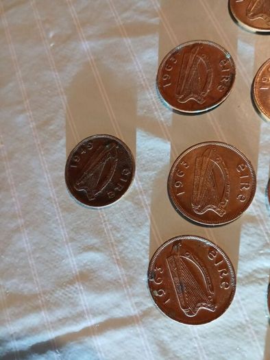 old irish pennies