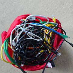 30 [0.25m-12m] x Ethernet patch cables CAT 5,5e,6
