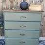 Stunning Customised Solid Wood Chest of drawers. Image 2