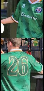 Limited Edition Budweiser Zero Soccer Jersey