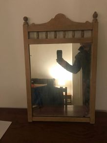 Antique Over Mantle Mirror