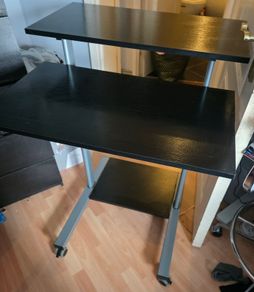Sit to stand desk
