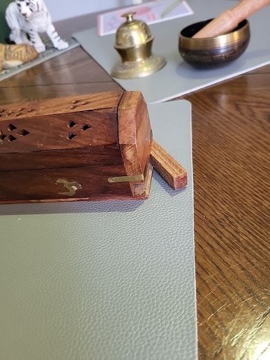 Incense box and sticks