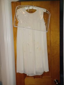 Cream John Roca dress