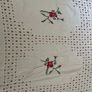 Large Embroidery Linen Table Cloth Image 2