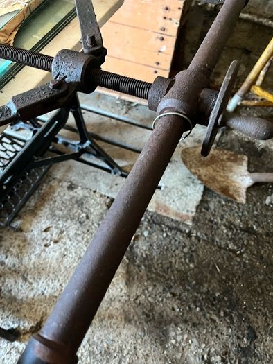 Rare antique Quilt table top stretcher.
