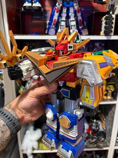 Power Rangers Lost Galaxy Gingaman DX GingaiOh Megazord Galactabeast BANDAI