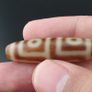 Antique 4 Eyes Himalayan Tibetan Agate Dzi Bead Amulet Image 7
