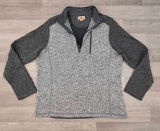 Woolrich Half Zip Fleece Jumper Mens L/XL