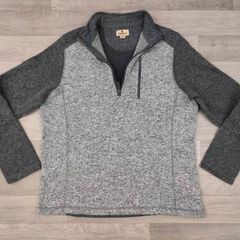 Woolrich Half Zip Fleece Jumper Mens L/XL
