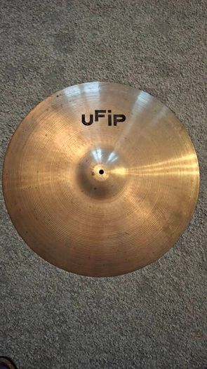 Vintage UFIP 22 inch Ping Heavy Ride, 3,425g, Pistoia, Italy