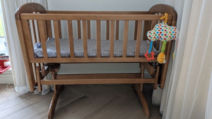 John Lewis Anna Glider Crib Natural
