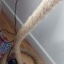 Floor rope rustic lamp Image 5