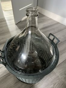 Glass Demijohn wine making kit