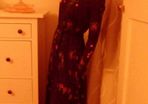 Vintage Maxi Dress 1960s Designer One Size Fits All