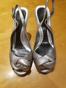 River Island silver shoes 5
