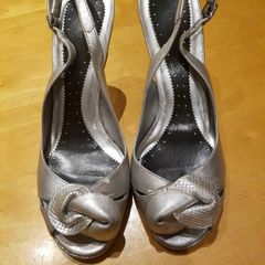 River Island silver shoes 5