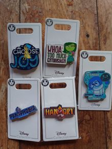 Disney Pixar Inside out pin set