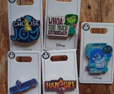 Disney Pixar Inside out pin set