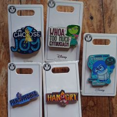 Disney Pixar Inside out pin set