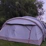 QUECHUA  6-person, 3-bedroom inflatable camping tent, Air Seconds 6.3, Fresh & Black Image 8