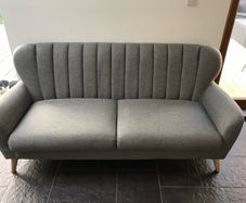3 seater grey couch