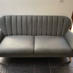 3 seater grey couch