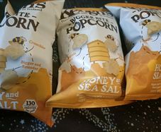 Honey and sea salt popcorn