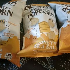 Honey and sea salt popcorn