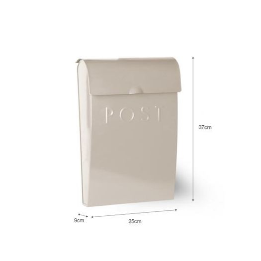Classic Post Box with Lock Clay GT-63