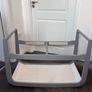 Snuzpod 3 Bedside Crib Grey and Mattress and Accessories Image 5